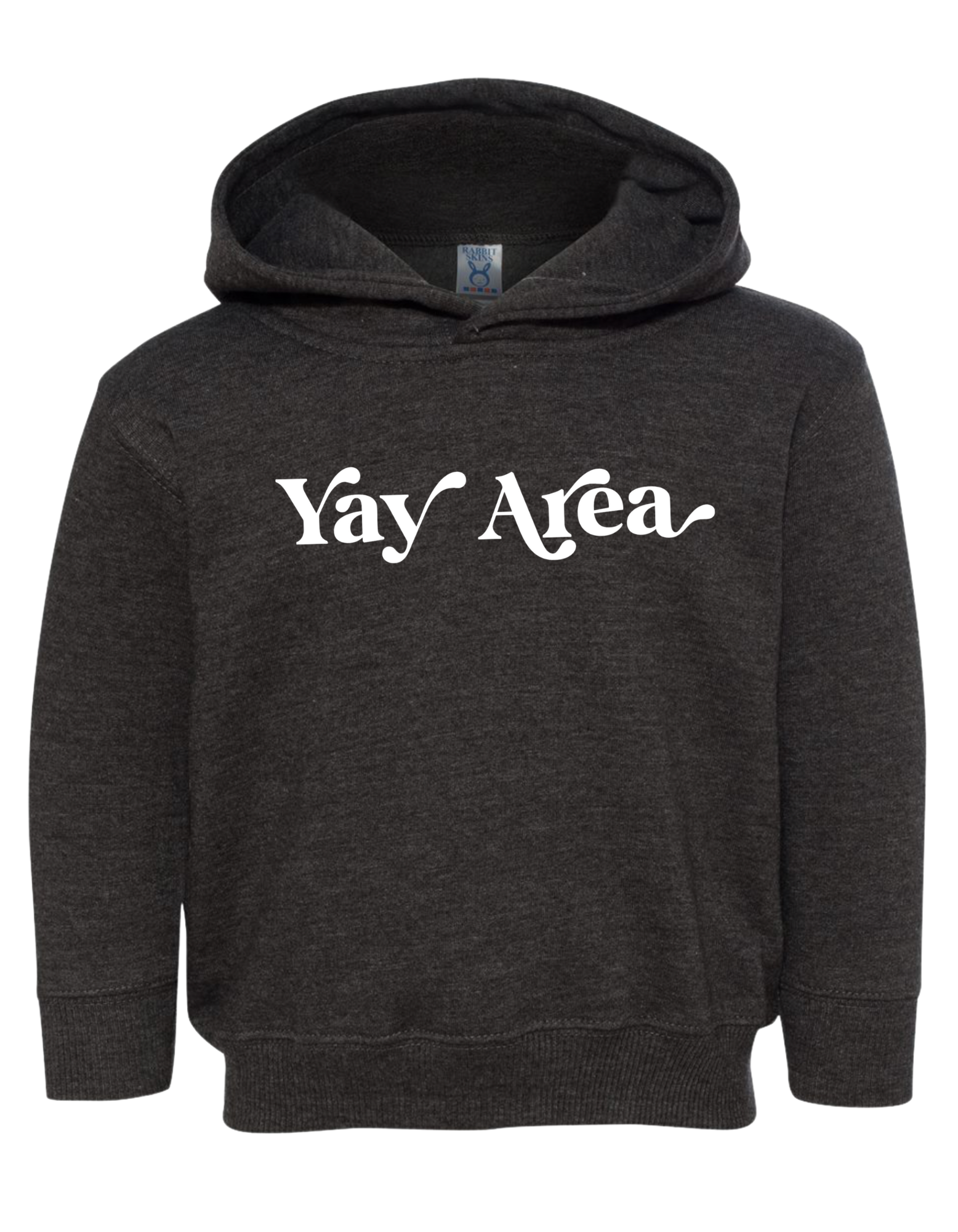 Yay Area Toddler Hoodie | Vintage Smoke
