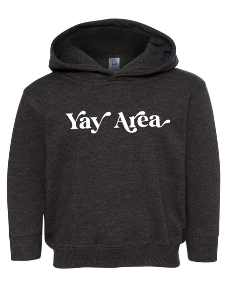 Yay Area Toddler Hoodie | Vintage Smoke