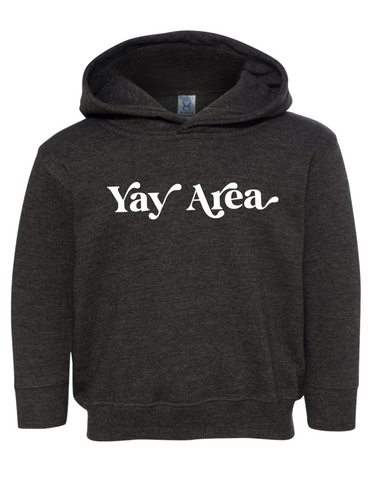 Yay Area Toddler Hoodie | Vintage Smoke