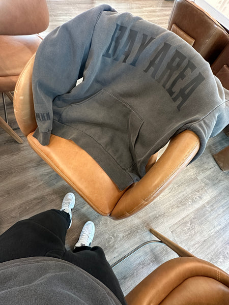 Bay Area Premium Heavyweight Hoodie | Grey