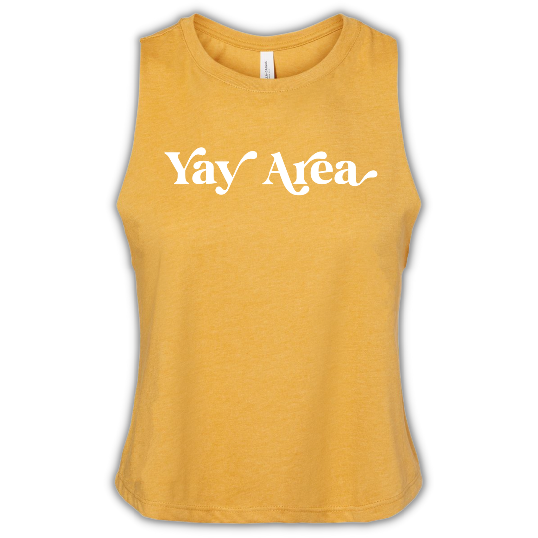 Yay Area Women's Tank | Mustard