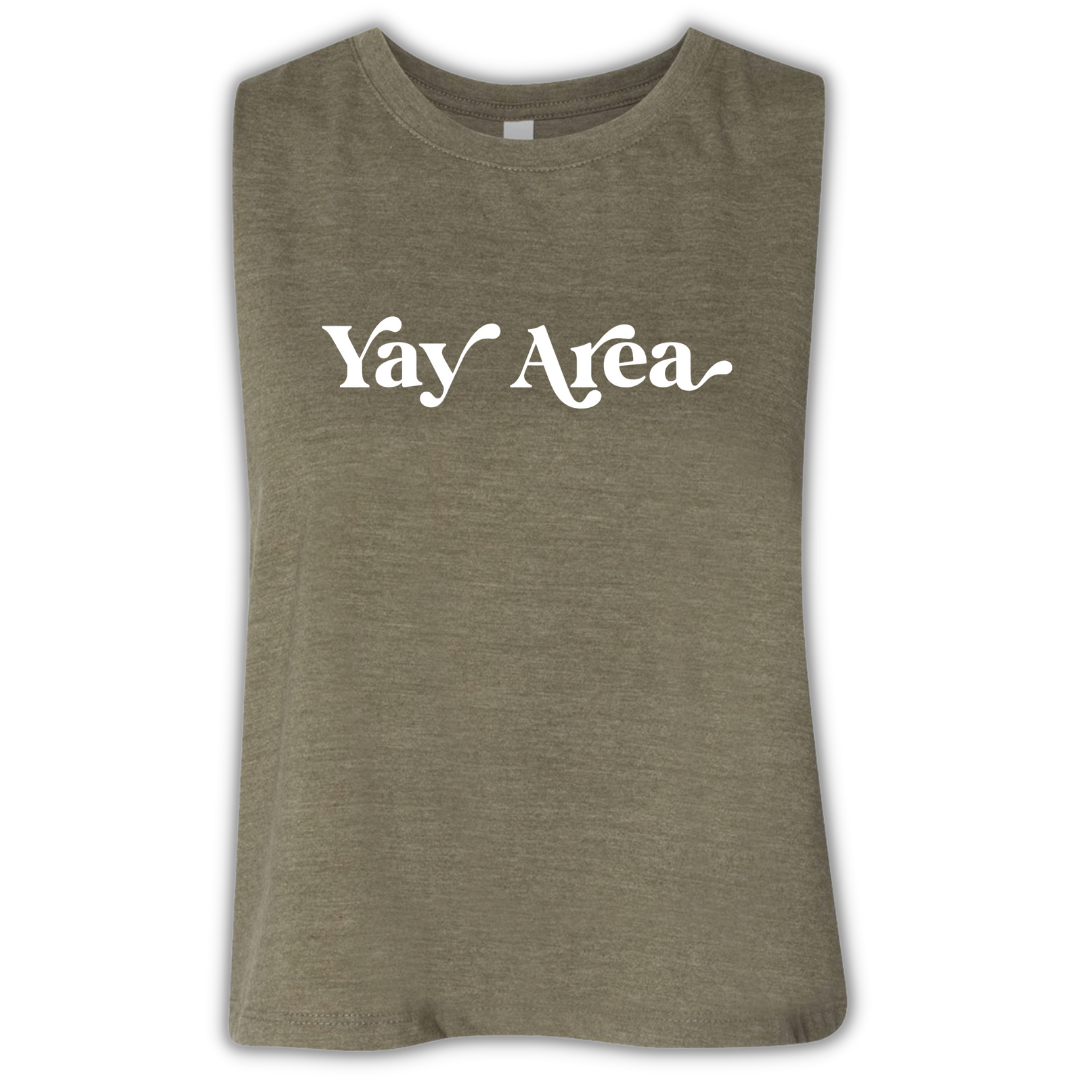 Yay Area Women's Tank | Olive