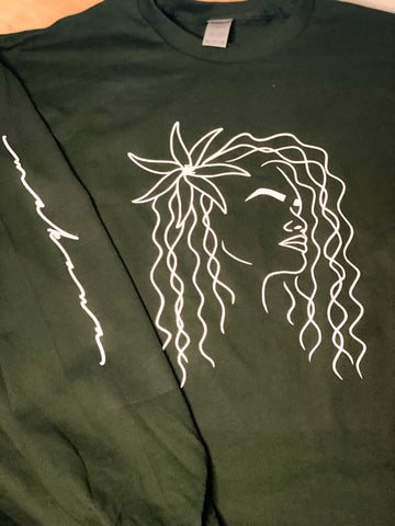 Roots Long Sleeve | Forest Green